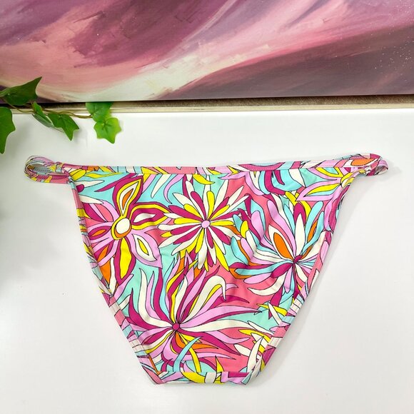 Kate Spade High Leg Bikini Bottom‎ in Anemone Floral Size  L - Picture 4 of 6
